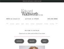 Tablet Screenshot of edwardwadsworth.com